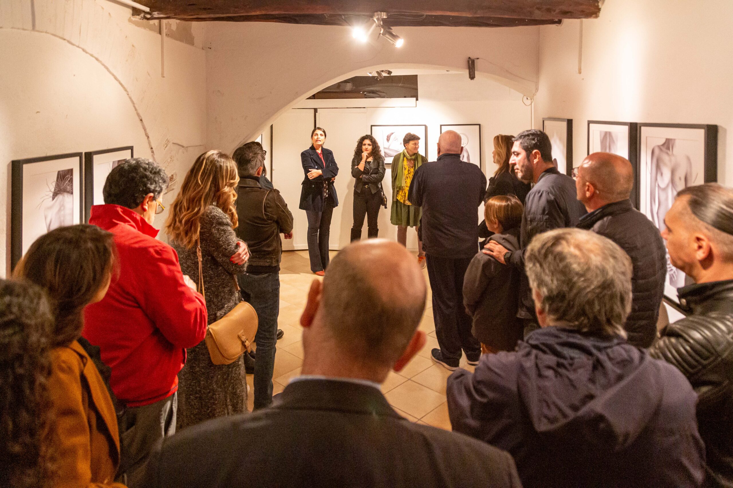 Roberta Congiu, inaugurazione Oltre me, 2022 - Spazio e Movimento, Cagliari